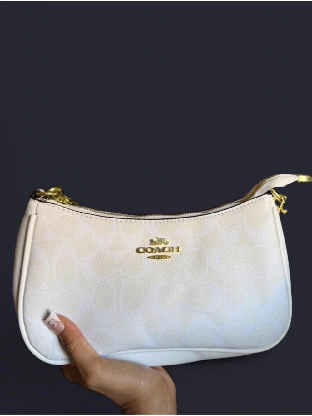 * Sold* Coach Teri Shoulder Bag - Picture 6 of 10